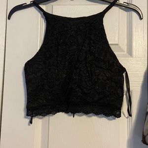 Two piece homecoming dress